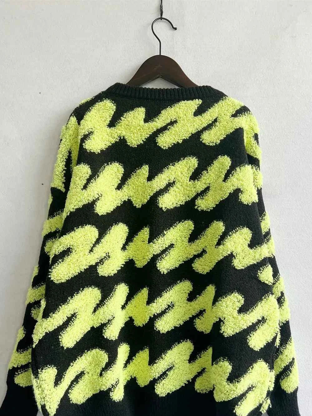 Ribbed Striped Dropped Shoulder Sweater 696fef4af5d34cecb9e110e72aea1175-Max