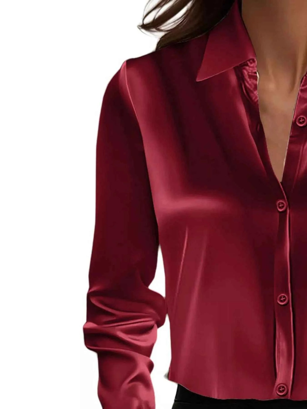 Full Size Button Down Collared Neck Long Sleeve Shirt Plus Size 698f8093-1f76-4e29-a582-d389b9e55f32-Max-Origin
