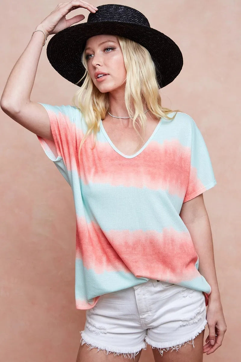 BiBi Tiedye Printed Hacci Knit Top 69a575f8f6aa4fc7b2ab09cf86603365-Max-Origin