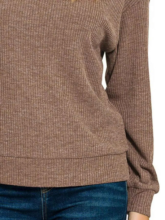 Ribbed Long Sleeve Hoodie 69aa5b38-f299-463b-85ed-b5cbffbcd7c9-Max-Origin