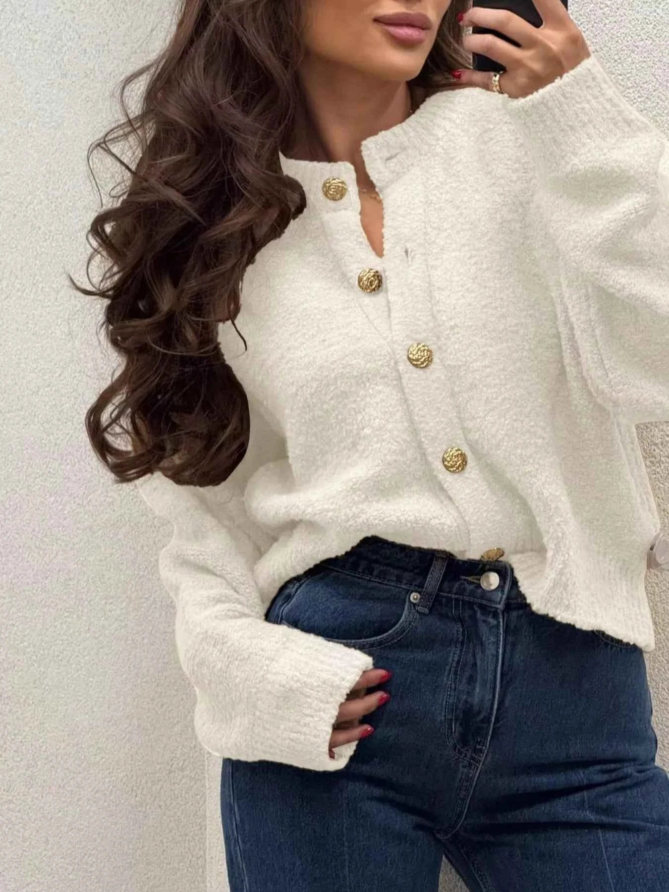 Button-Up Drop Shoulder Cardigan 69ce3380-3db1-4976-99d4-41b1e926c504-Max-Origin