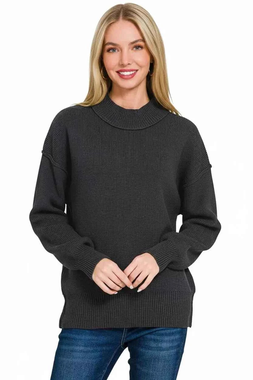Zenana Wide Neckband Drop Shoulder Sweater 69e2d03d-395f-4947-ab3d-188b801240bc-Max-Origin