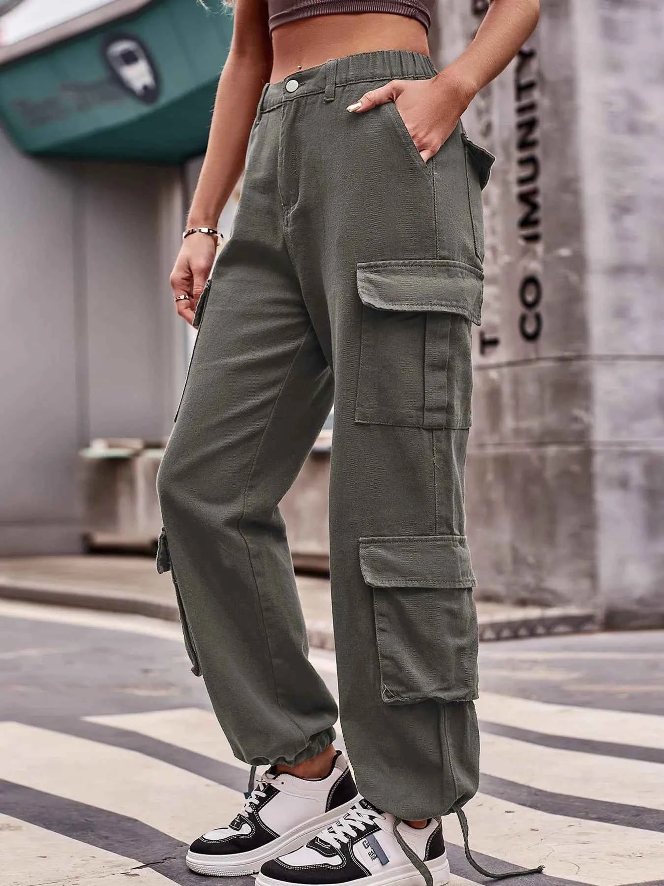 Casual Wide Leg Cargo Jeans Grey 69ef55dab4de4f118891d889a1a52fa0-Max-Origin