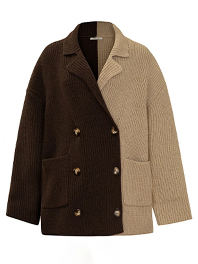 The Contrast Lapel Knit Cardigan 6F065F86755B066800E90E16C32AB2BB_6960a08b-2eac-44e0-9a27-2d8ddb6ff9dc