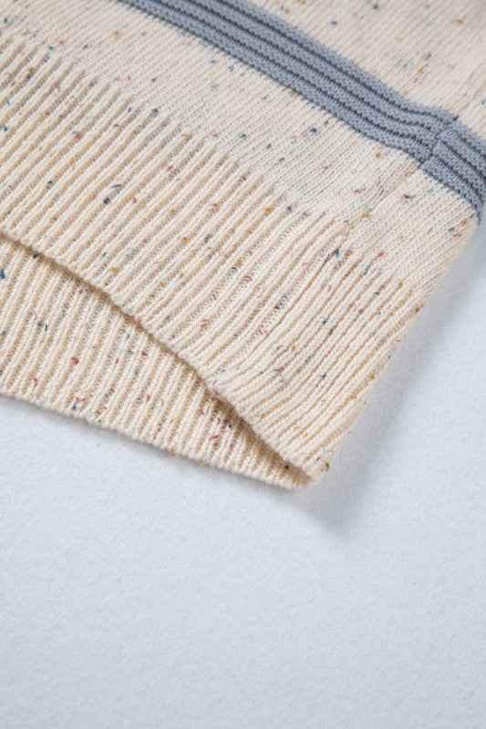 Vivienne Shoulder Heathered Knit Sweater 6a01043b-6c1b-4c81-ab5b-52698147cedb