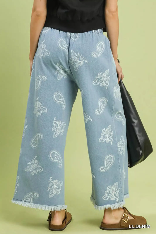 Denim Paisley Wide-Leg Pants 6a02bcd9-01b6-4595-9073-e1f3ec4641cf-Max-Origin