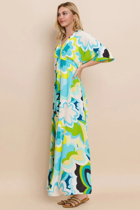 ODDI Floral Printed Slit Maxi Dress 6a0ce1a3-1d55-4fc2-9a9d-ff9cfe4fcf5e-Max