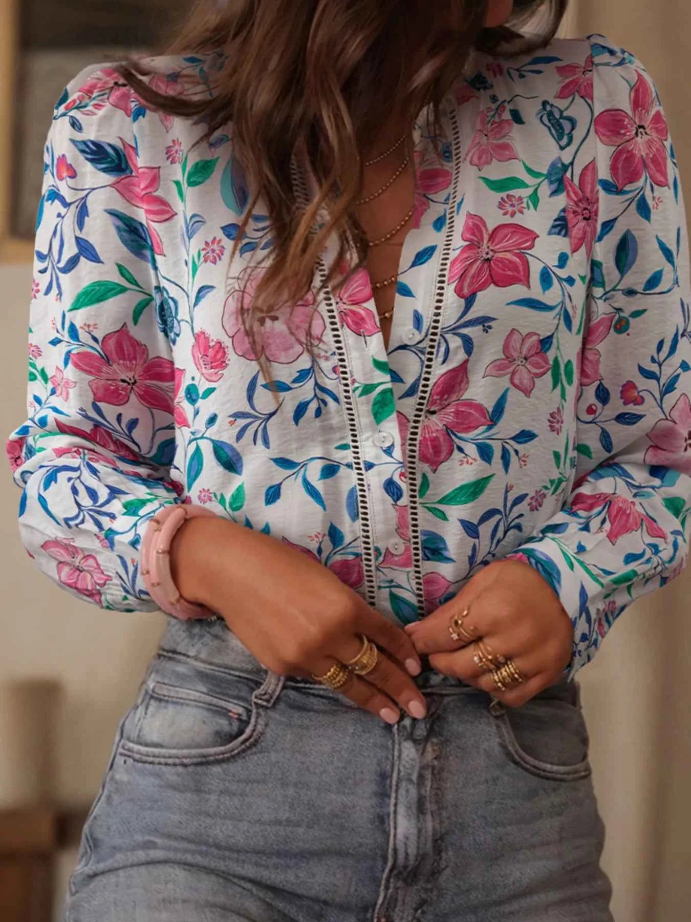 Button Down Floral Long Sleeve Shirt 6a49308cf8be48ba976f241170b3323c-Max-Origin