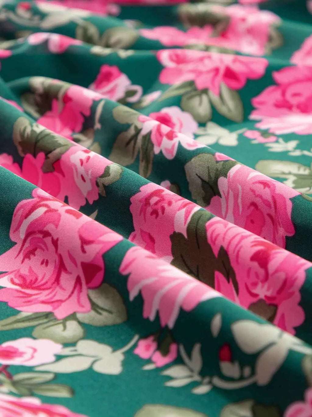 Floral Printed Tied Collar Puff Sleeve Blouse 6aaf57674005493e9d8d356375e53029-Max-Origin