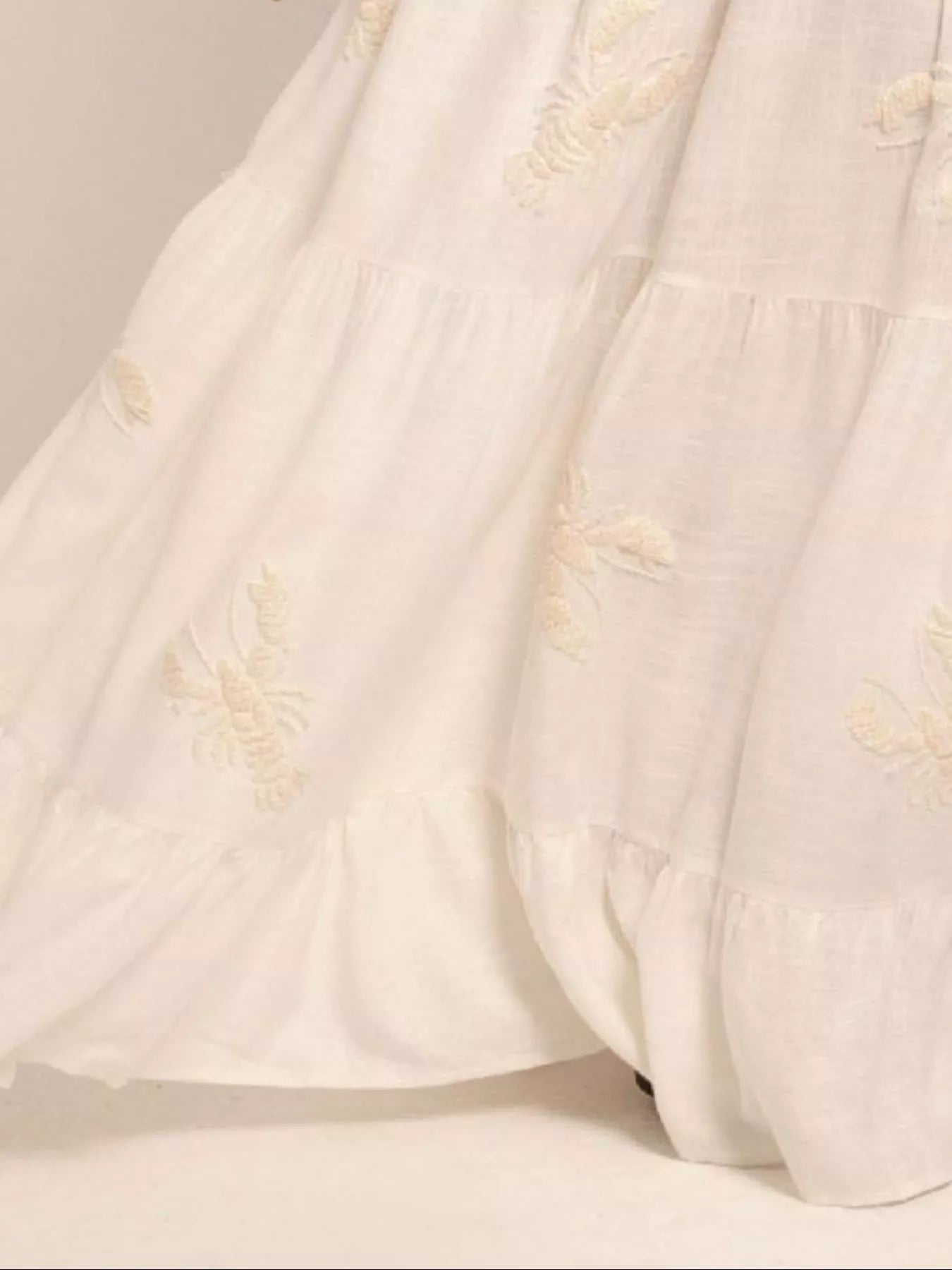 Embroidered Square Neck Tiered Maxi Cami Dress 6ab97de1-dc90-41b5-ad8d-38390fba1314-Max-Origin