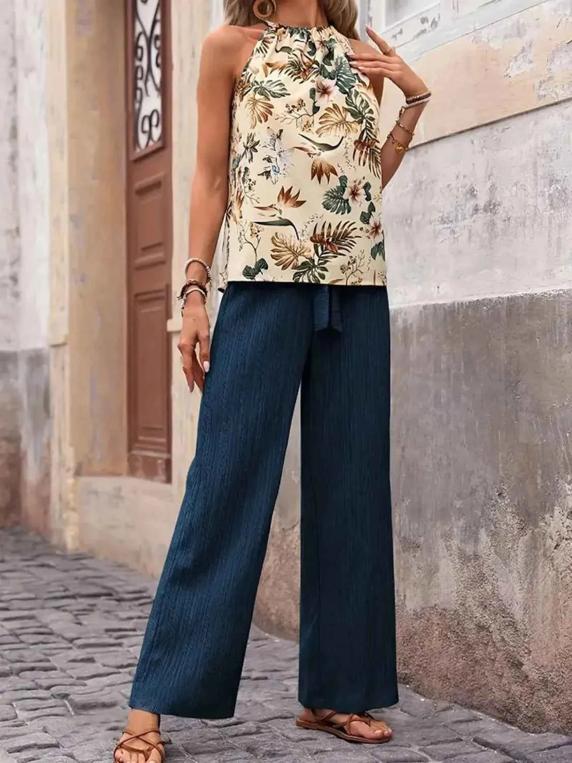 Printed Tank Top and Wide Leg Pants Set 6acdebd0-dff9-48e0-bd8c-43f95e50619b-Max-Origin
