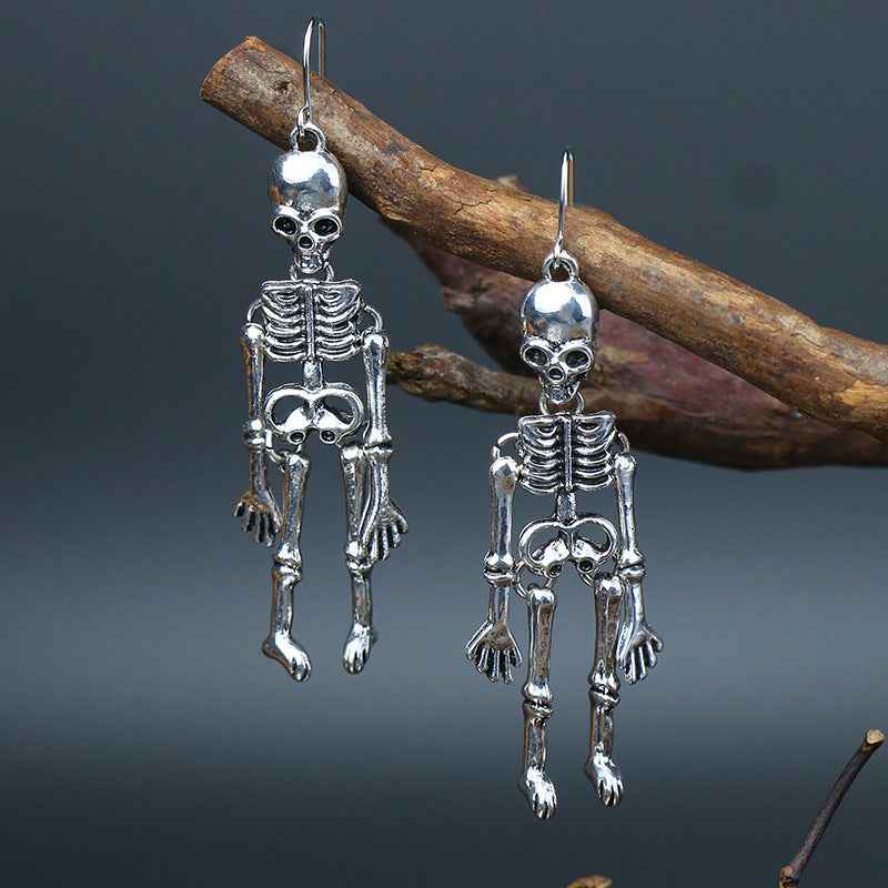 Skeleton Alloy Earrings 6ace127fd9af4681b7d607a372b7feeb-Max