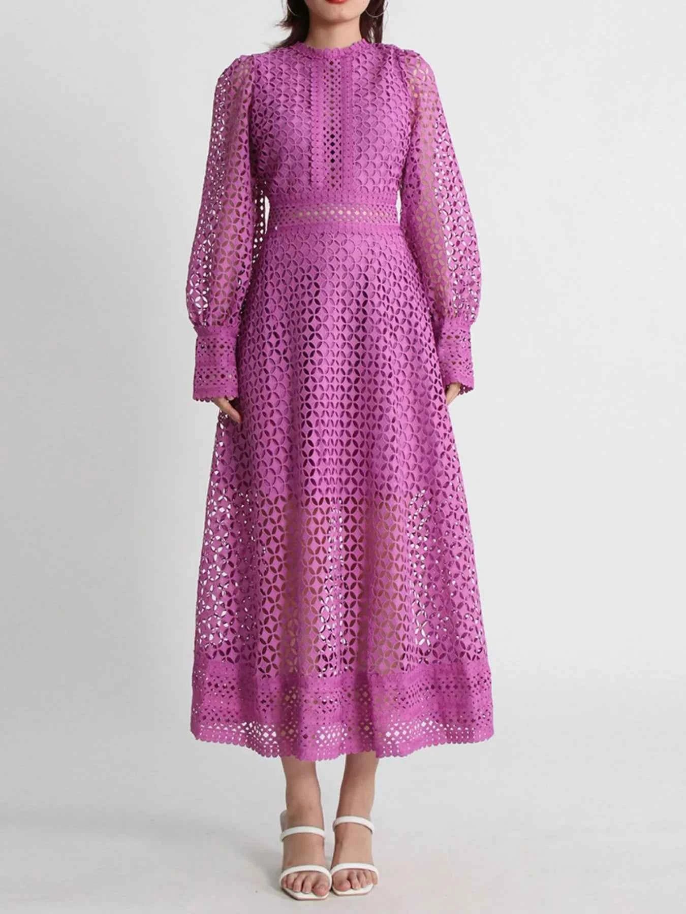Lace Long Sleeve Midi Dress 6ad7f0db-8381-4876-83b2-1fecfd76c7ec-Max-Origin