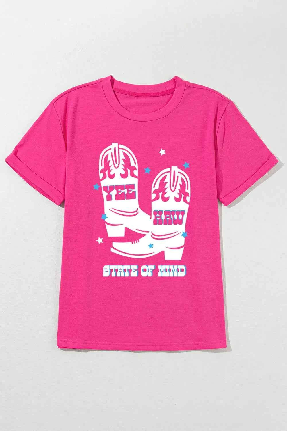 Graphic Round Neck Short Sleeve T-Shirt 6ae939a2-2d8c-418a-98bb-a695040ff8e1-Max