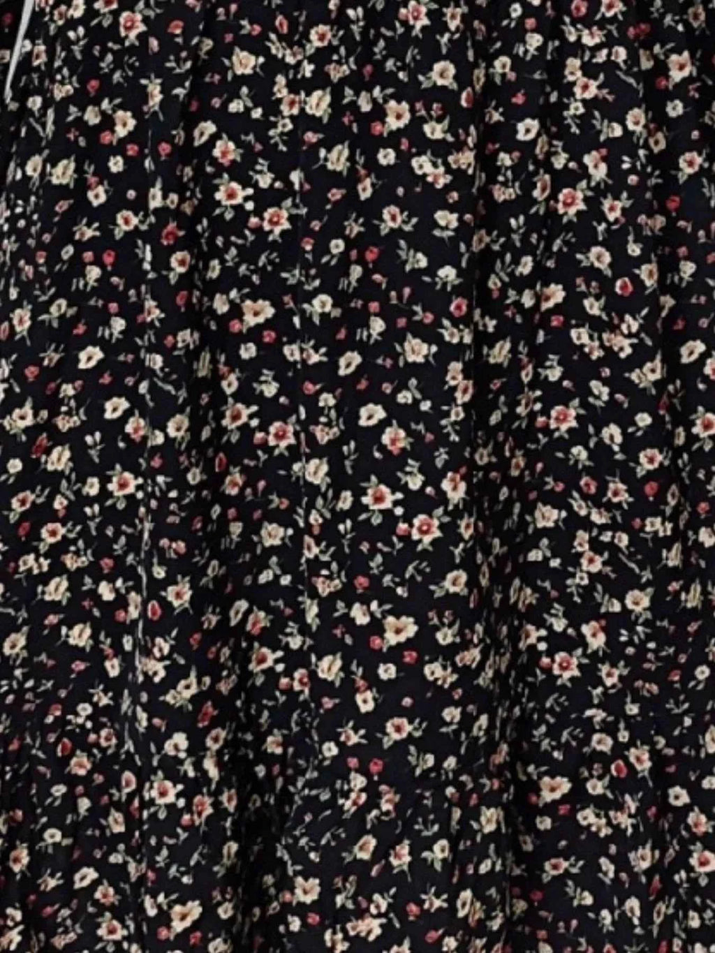 Floral V-Neck Balloon Sleeve Dress 6afd0c1a404e48209a47712729f1e908-Max-Origin
