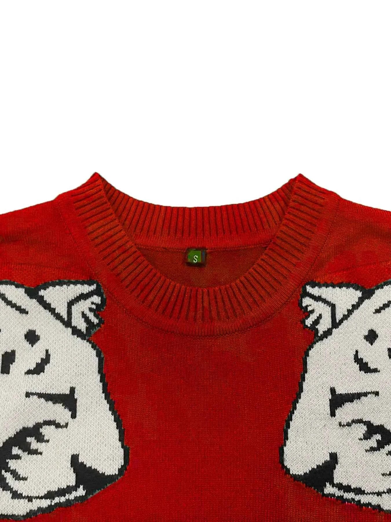 Leopard Round Neck Sweater 6b275217-226d-4ca1-9055-0ad8301e8049-Max-Origin