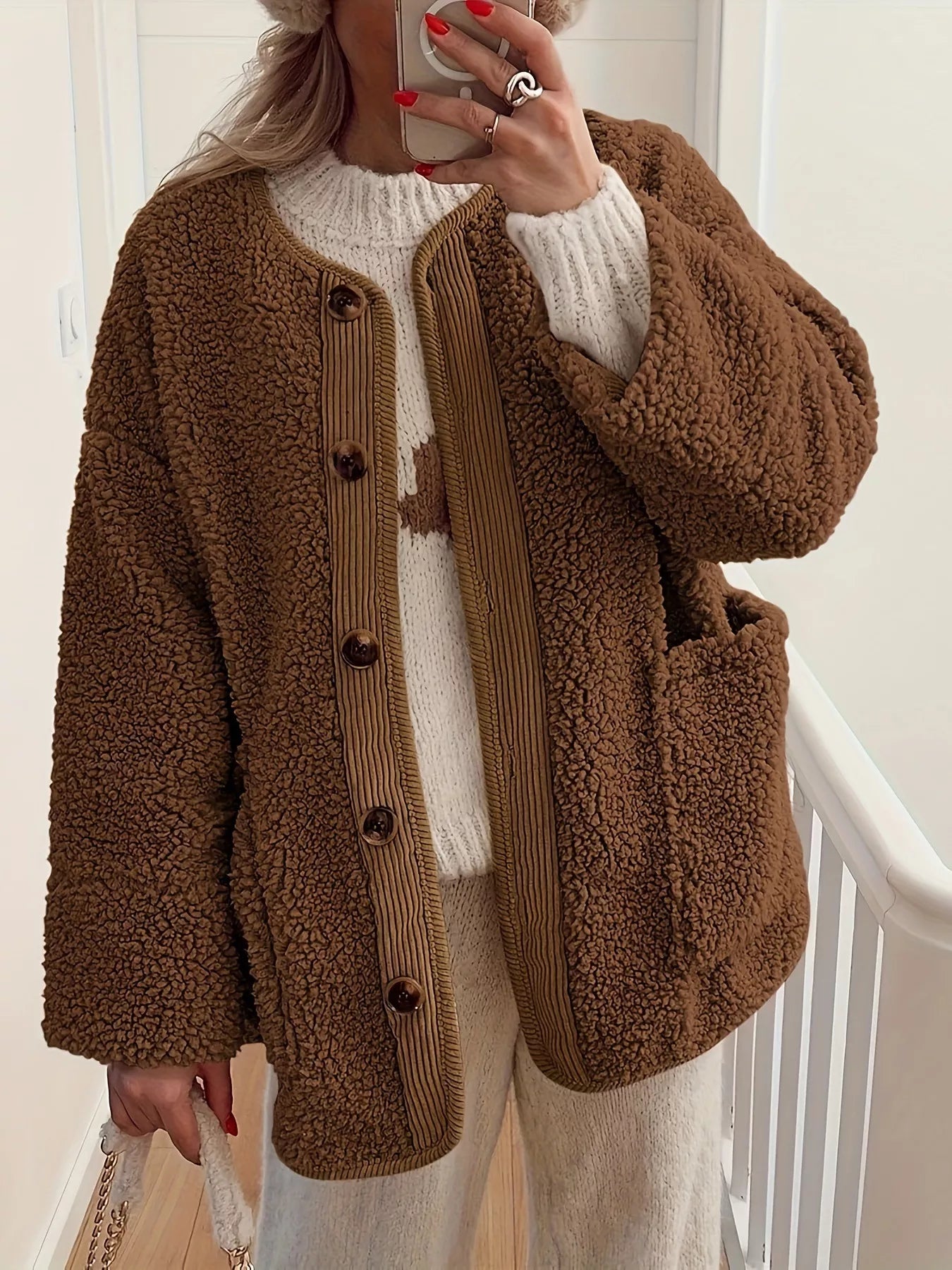 Sherpa Button-Up Outerwear 6b5fdcd4-9d7a-4a0d-b5a9-59640cf5c33a-Max-Origin