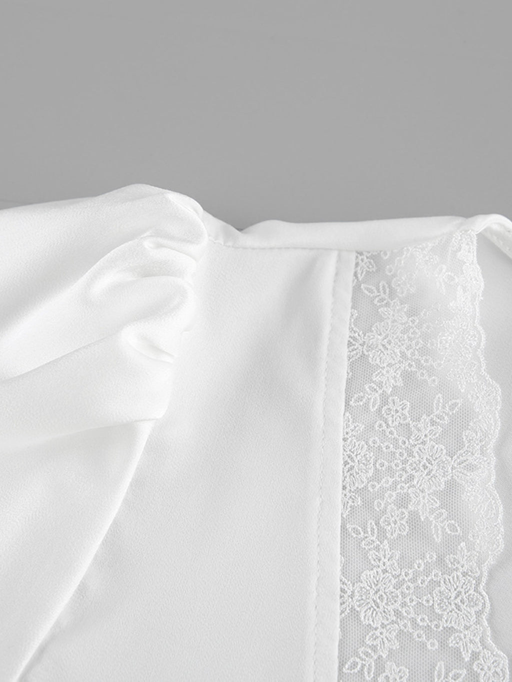 Lace Trimmed Top and Skirt Two-Piece Set 6b70025b8f234af2a02e38ac7daa2ad7-Max