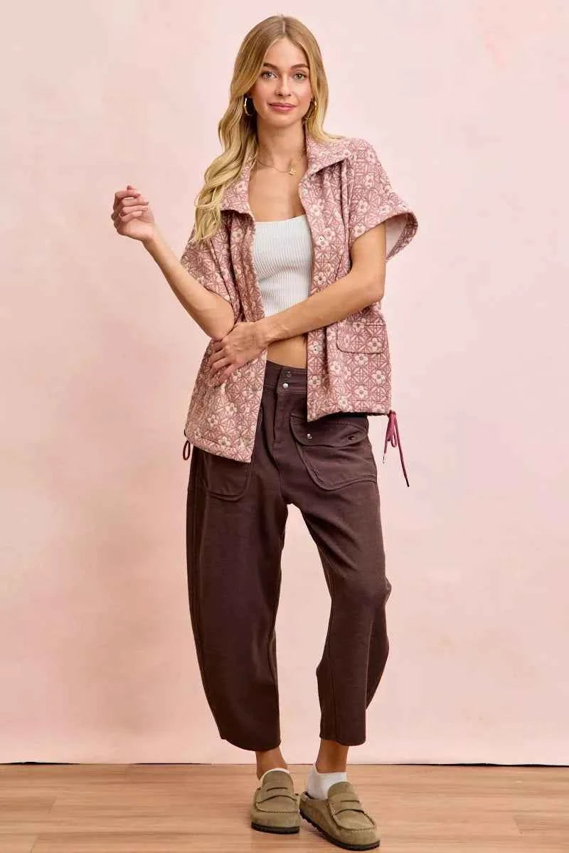 BiBi Washed Terry Pants with Pockets 6b750e0024094779a76f1baf24af2dae-Max-Origin