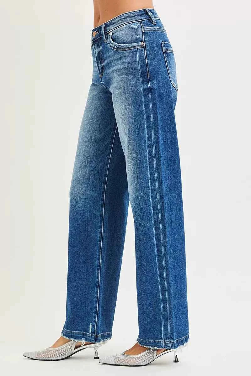 RISEN Full Size Slouchy Baggy Jeans Pocket Side Seam Detail Plus Size 6b795cd1a1354c028569abdb134c6822-Max-Origin