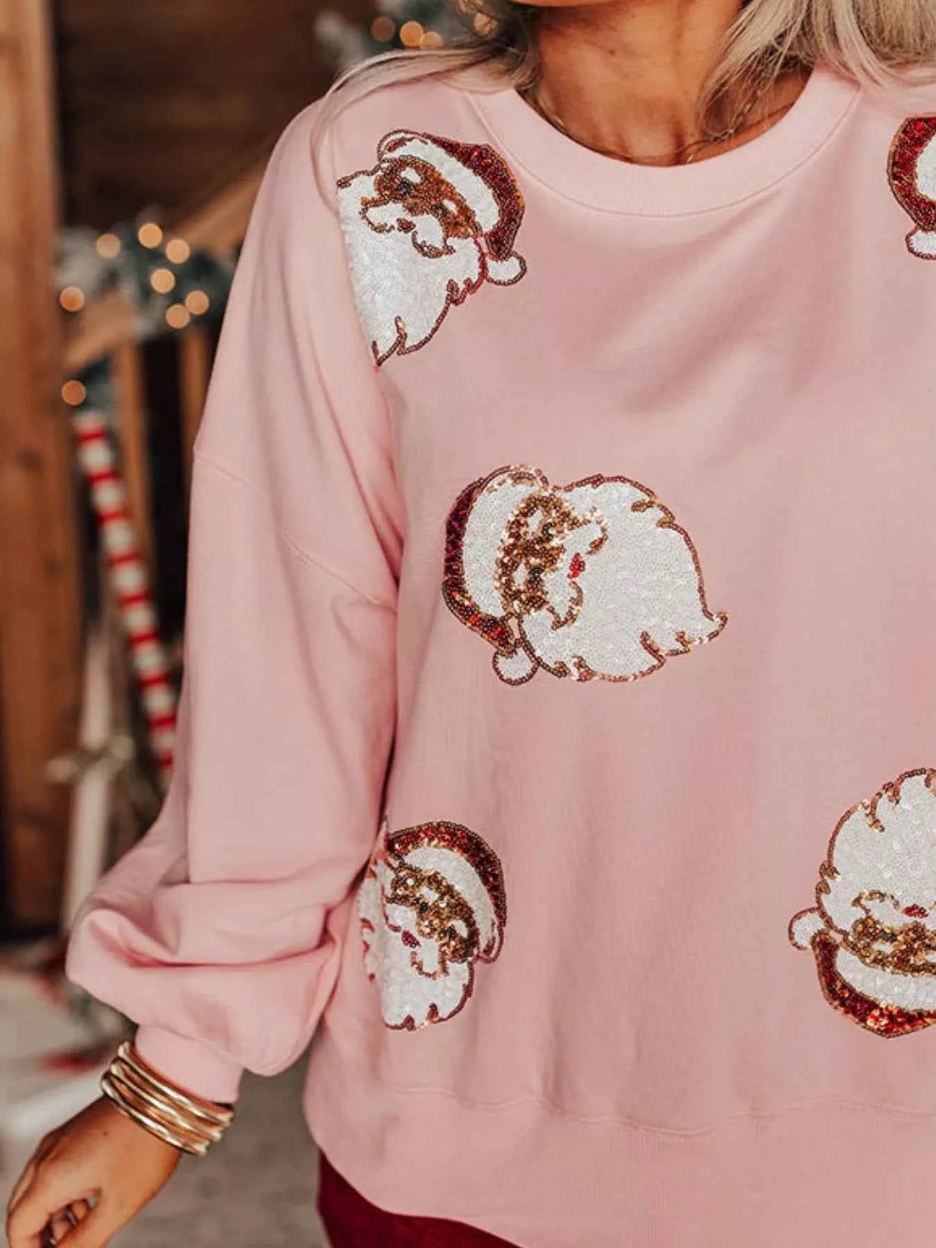 Christmas Santa Long Sleeve Sweatshirt 6ba1913e-0650-4385-b395-64ded1257769-Max-Origin