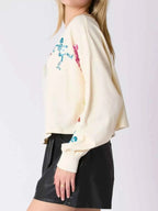 Halloween Colorful Sequin Skeleton Sweatshirt 6bb52204-be4d-43c0-97ec-a396c066442c-Max-Origin