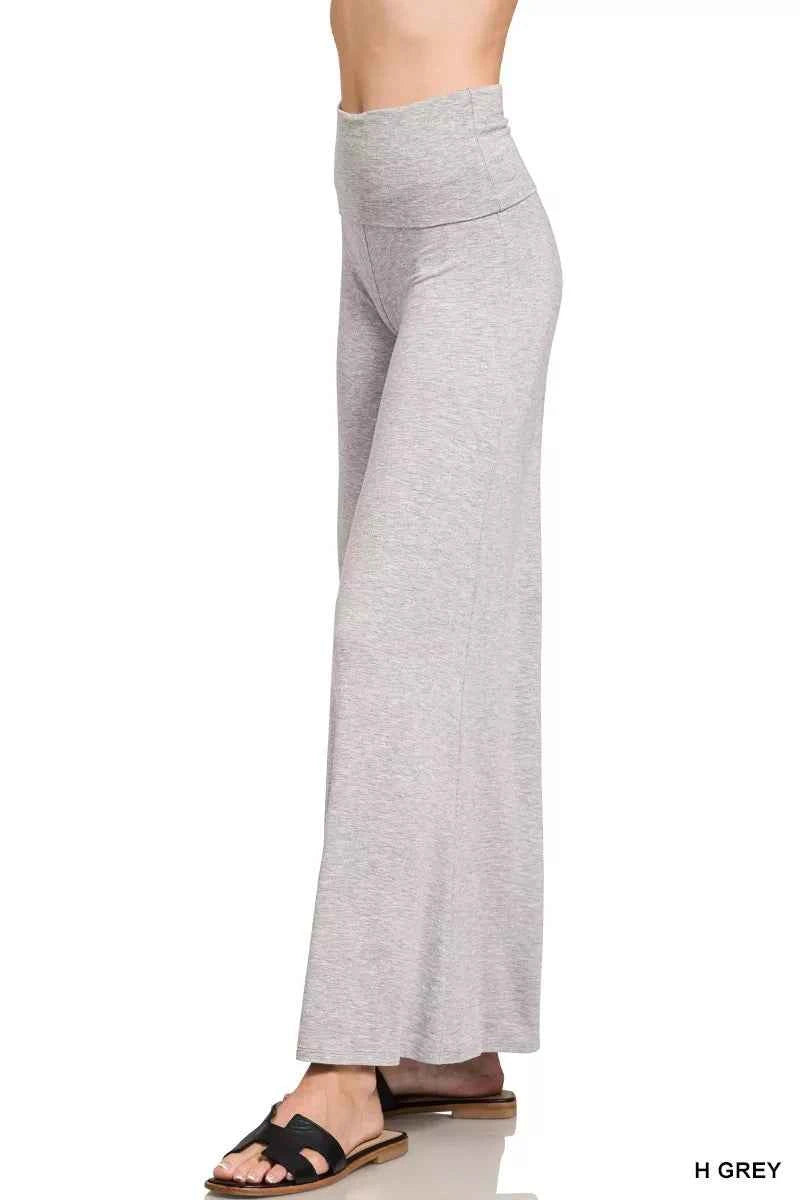 Zenana Fold Over Waist Comfy Wide Leg Pants 6bbb760eb85e4b7083c9a1d3cd03f8cf-Max-Origin
