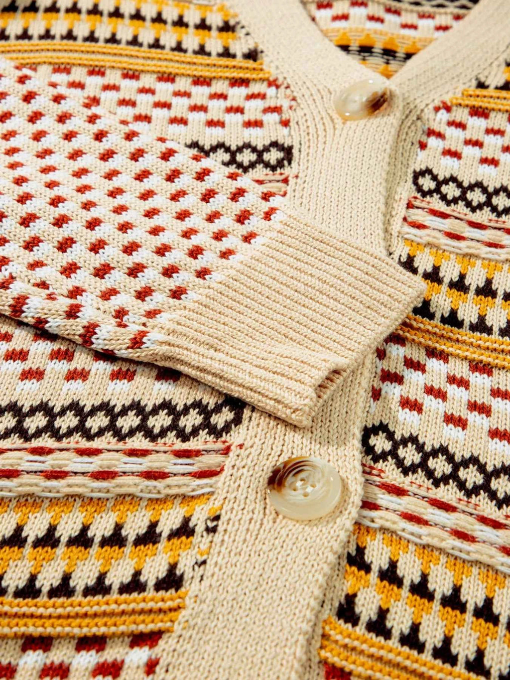 Vintage Patterned Button-Down Cardigan 6bbdf386-b14d-4d6e-90f2-0d877c9758c7-Max-Origin