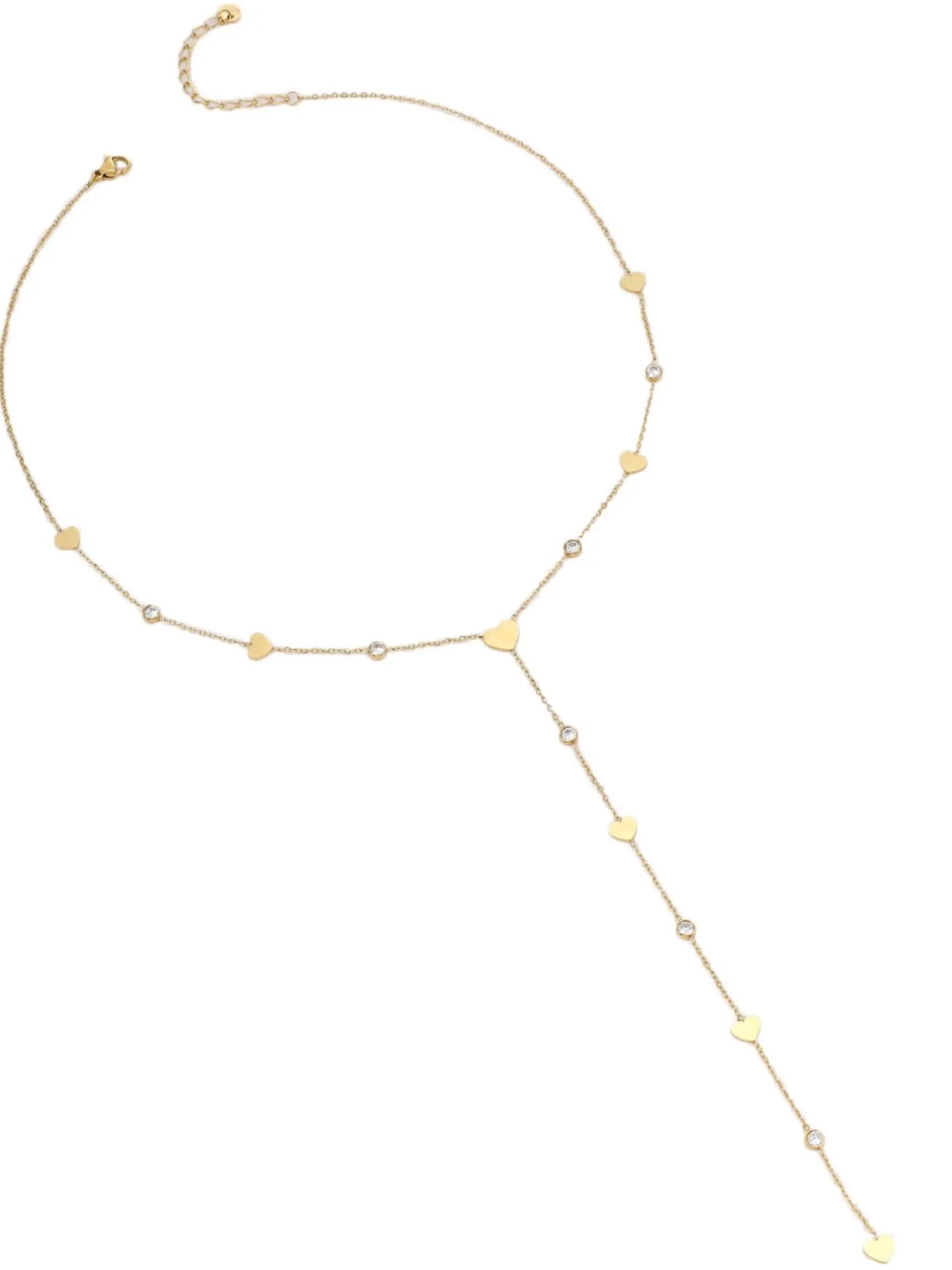 18K Gold-Plated Heart Zircon Necklace 6bc7df8d-8498-4671-9383-54aba302e59a-Max-Origin