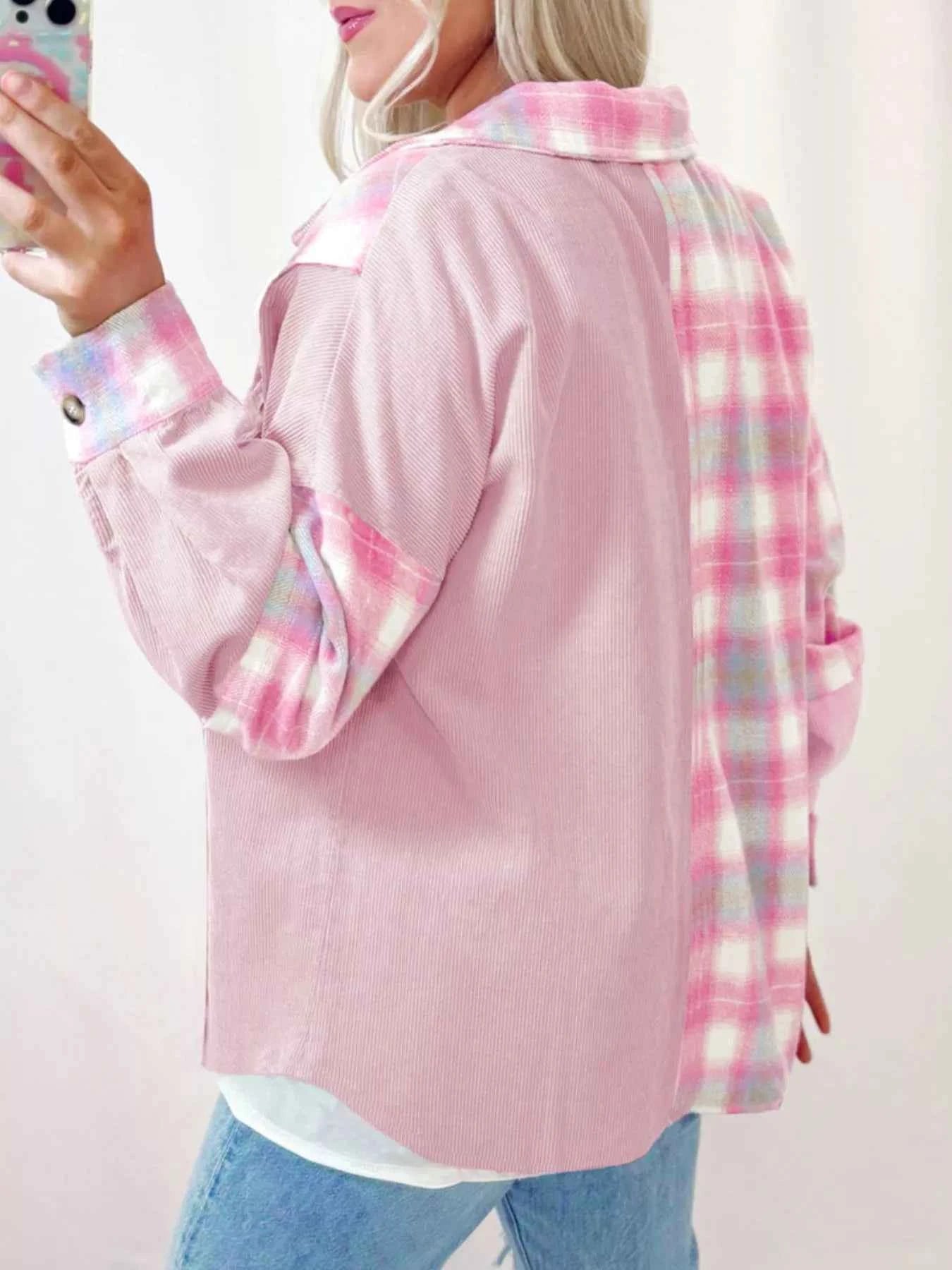 Plaid Button-Up Jacket 6bd032df-f5dd-4f28-8424-b421ed2687c9-Max-Origin