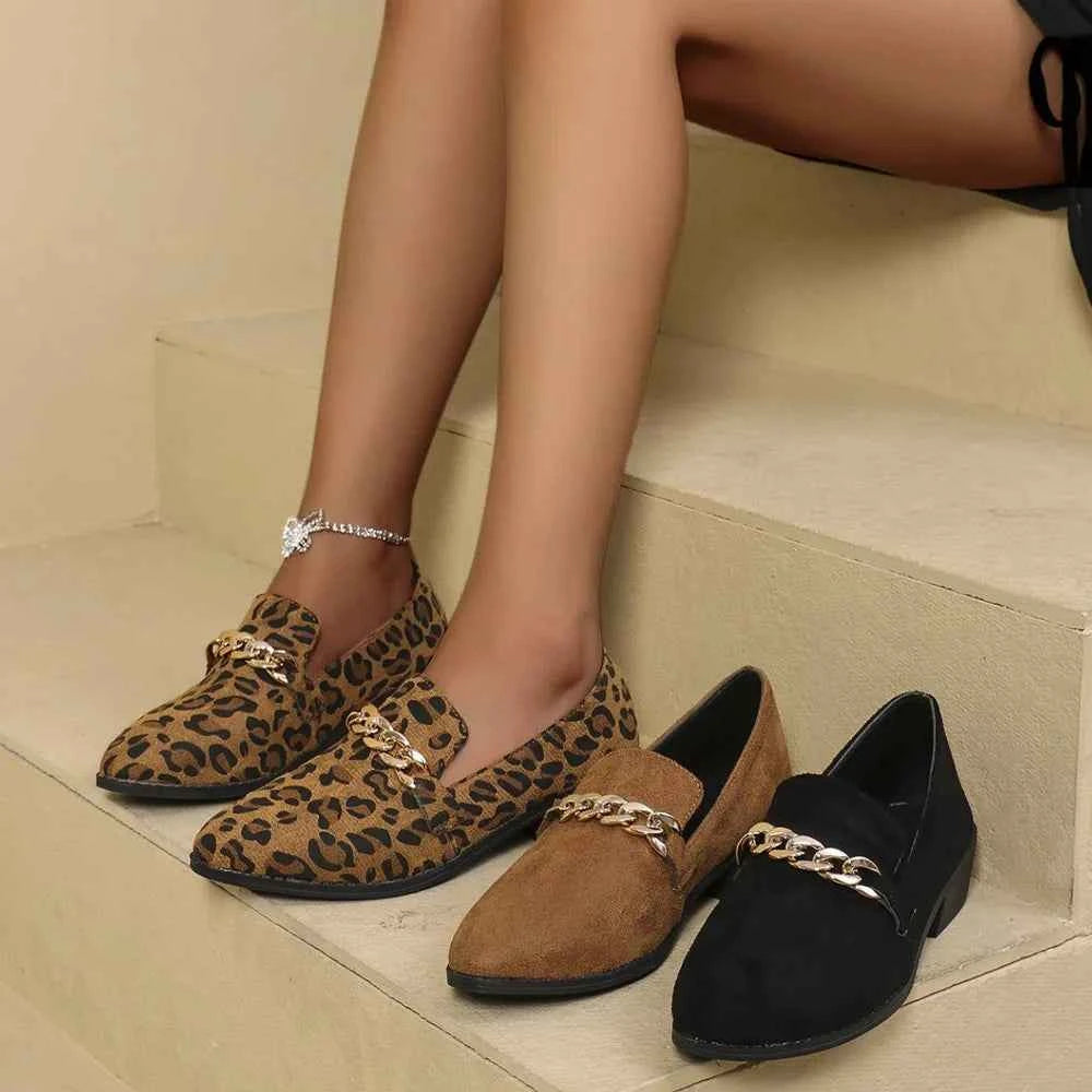 Point Toe Block Heel Loafers 6bd23d77-a1e1-449f-b6f9-53b845d3029b-Max