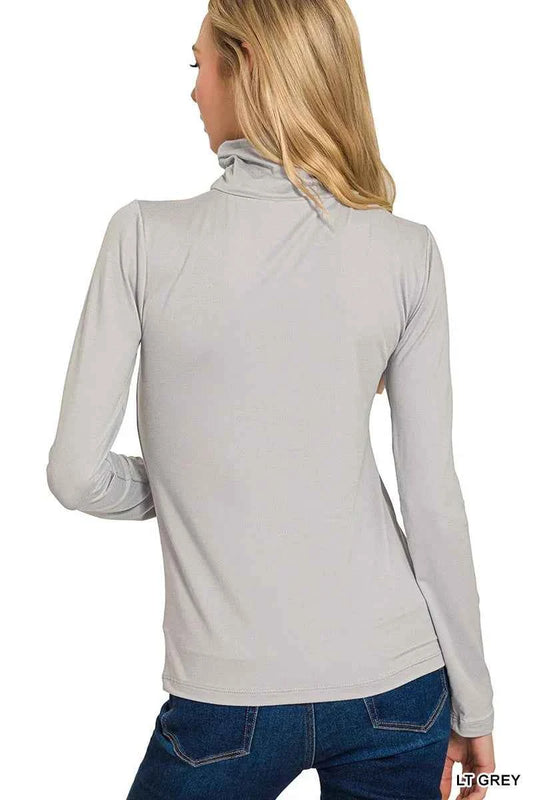 Premium Microfiber Mock Neck Top 6becf276554744d1ae3cf95e47d0cc6a-Max-Origin