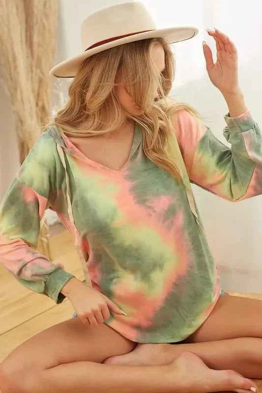 BiBi Tie Dye Terry Hoodie With Twill Tape Drawstring 6bf367c8adbf4f468fa3dfc91c576faf-Max-Origin
