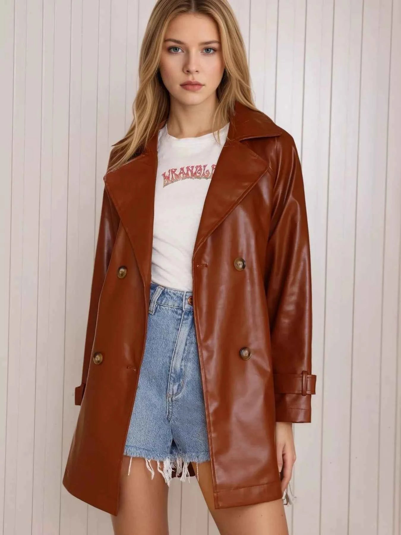 Leather Double-Breasted Jacket 6c0eb6b3f2ea4814937f71046ff8ec44-Max-Origin