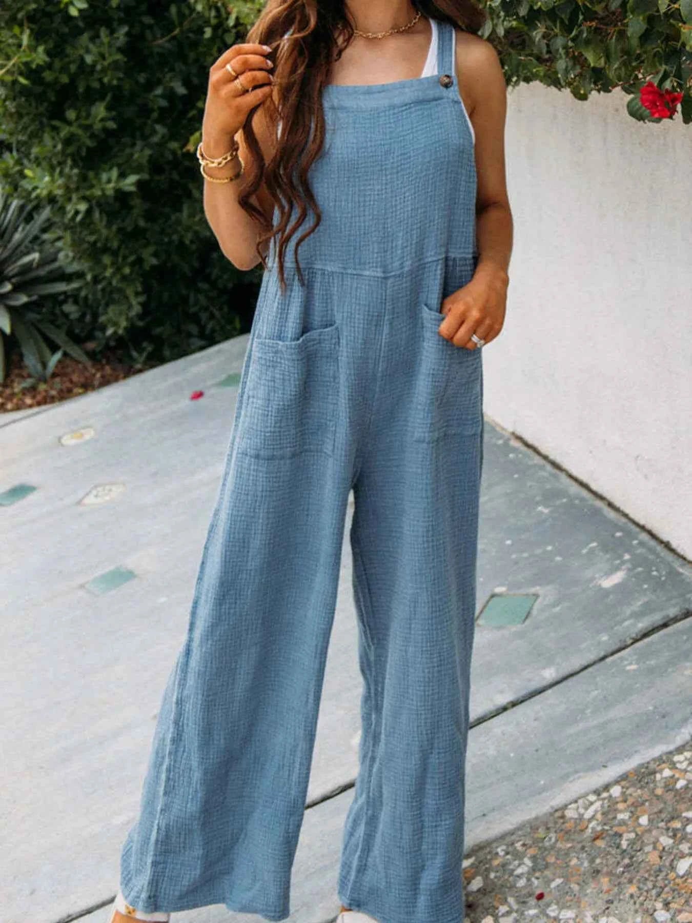 Full Size Casual Wide Leg Textured Overalls Plus Size 6c1dbfb7abcf48a395a8306fb832d3c7-Max-Origin