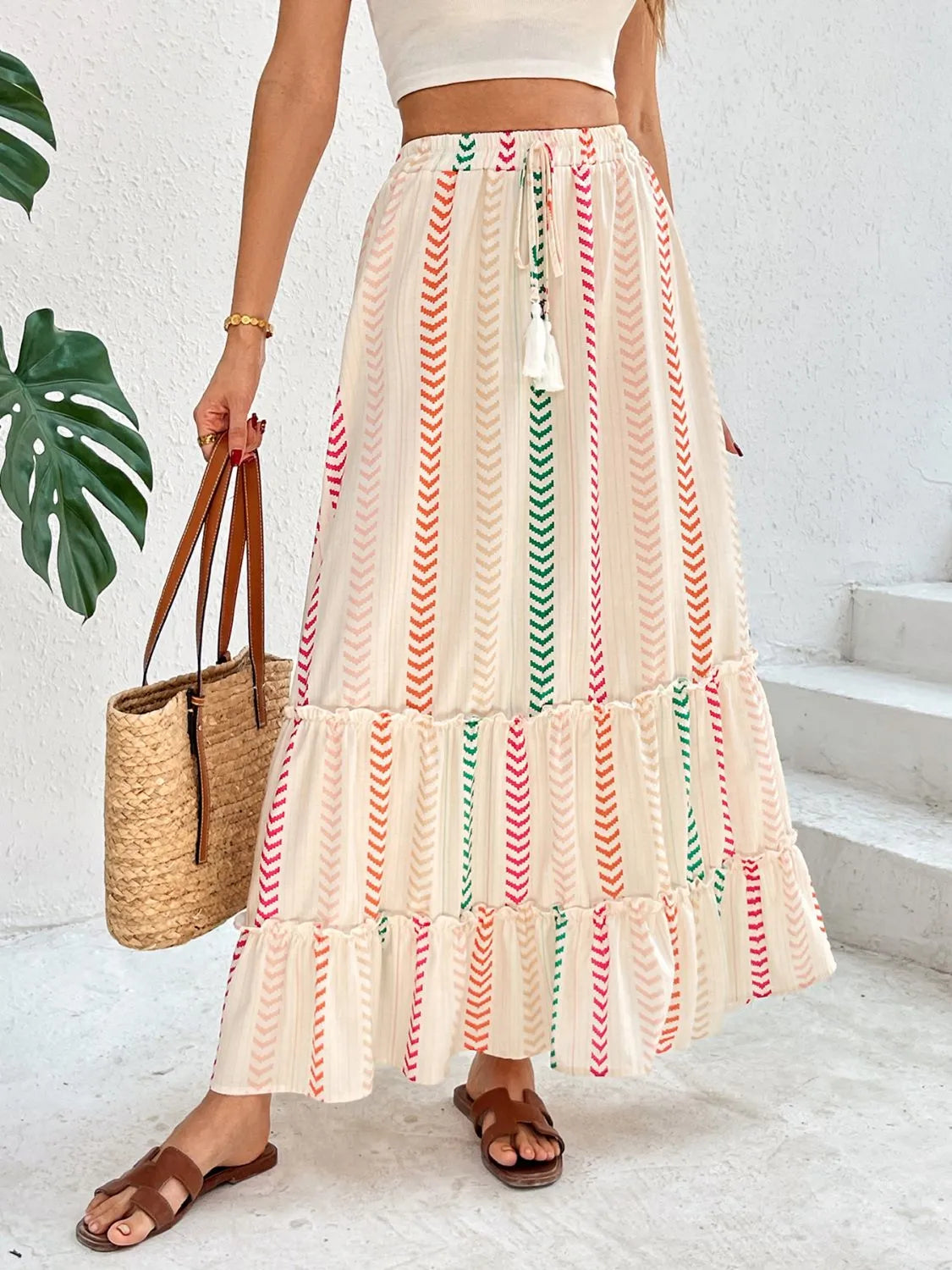 Frill Printed Maxi Skirt 6c1de24c-1570-460f-81da-2886d7524ad6-Max-Origin