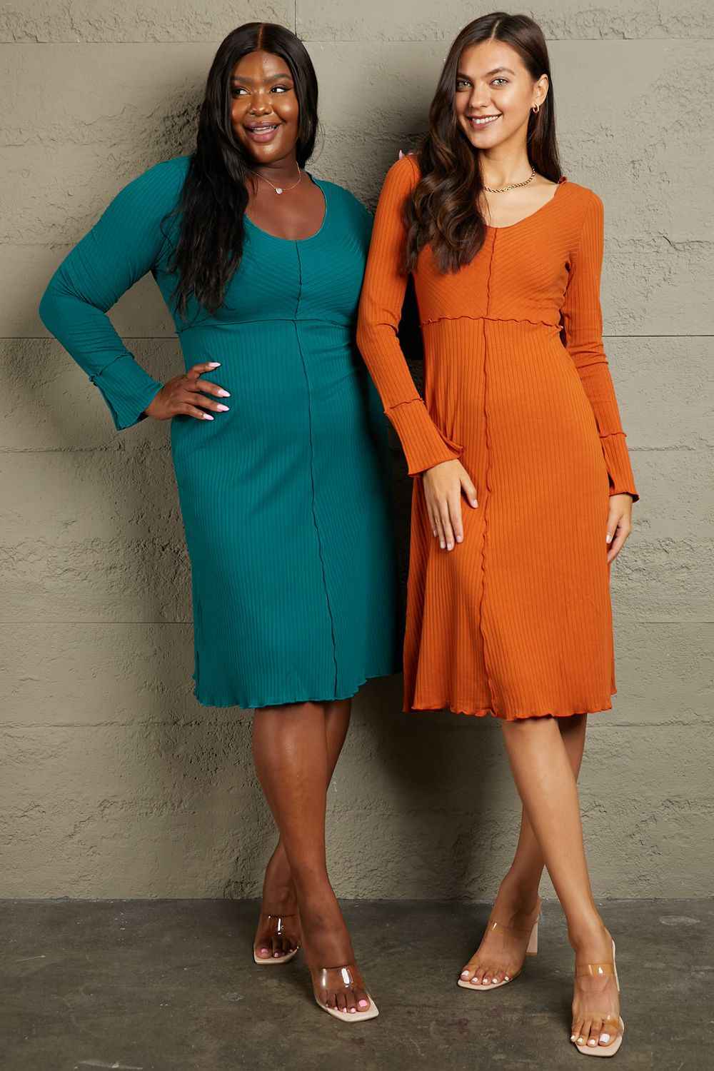 Culture Code Full Size Chevron Upper Bodycon Midi Dress 6c28d90fe9374c2894e458b8b9294ccf-Max