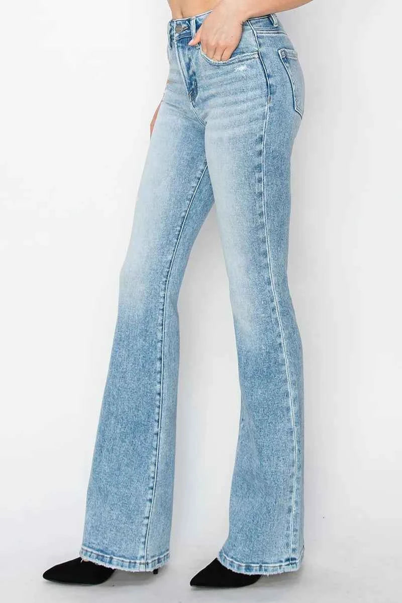 RISEN High Rise Bootcut Jeans 6c6bf47f599344298a9eb8d74356d666-Max-Origin