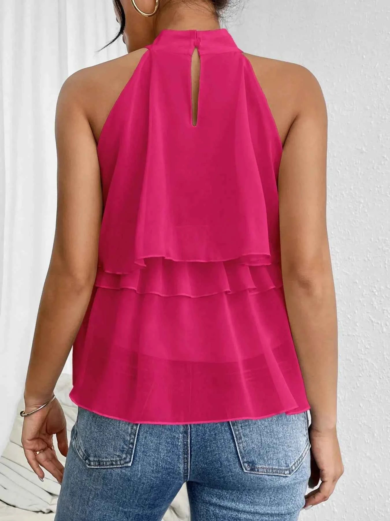 Ruffled Layered Sleeveless Top 6c73aad9b3e04061a3f9f42d14c290ee-Max-Origin