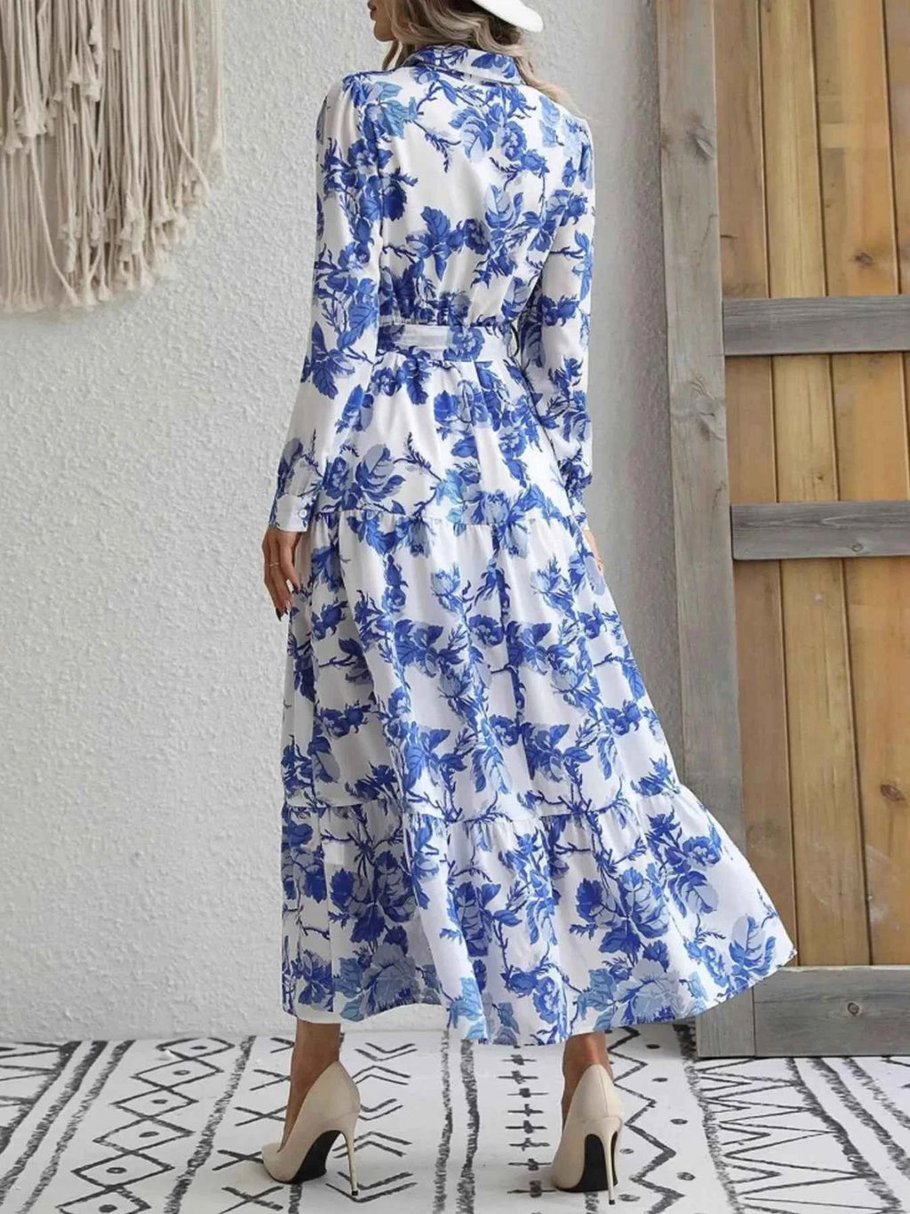 Printed Long Sleeve Shirt Dress 6c8019b7-482d-418b-887e-f8f6012d36d6-Max-Origin