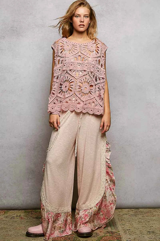 Openwork Round Neck Floral Crochet Tank 6ca34e0c-c5f3-40fb-b8c2-38174b018b0a-Max-Origin