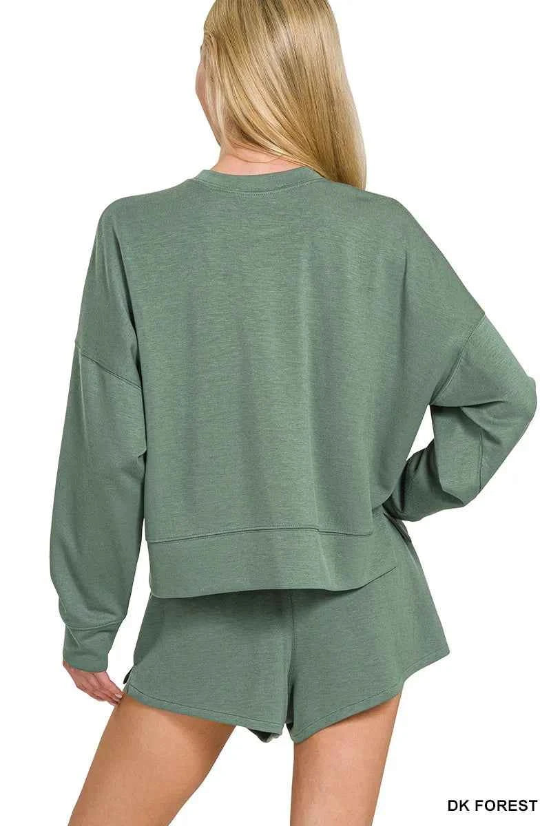 Zenana Scuba Long Sleeve Sweatshirts & Shorts Set 6cab8d8d5b4749f49cf20bb86e9180f3-Max-Origin