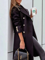 Double-Breasted Long Sleeve Coat 6d364f94-6e8c-4321-95ff-8ac49799ac07-Max-Origin