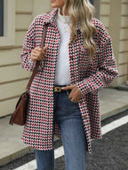 Houndstooth Button Up Long Sleeve Coat 6d39e1fa-575e-41fc-8cb7-98d82a6be994-Max-Origin