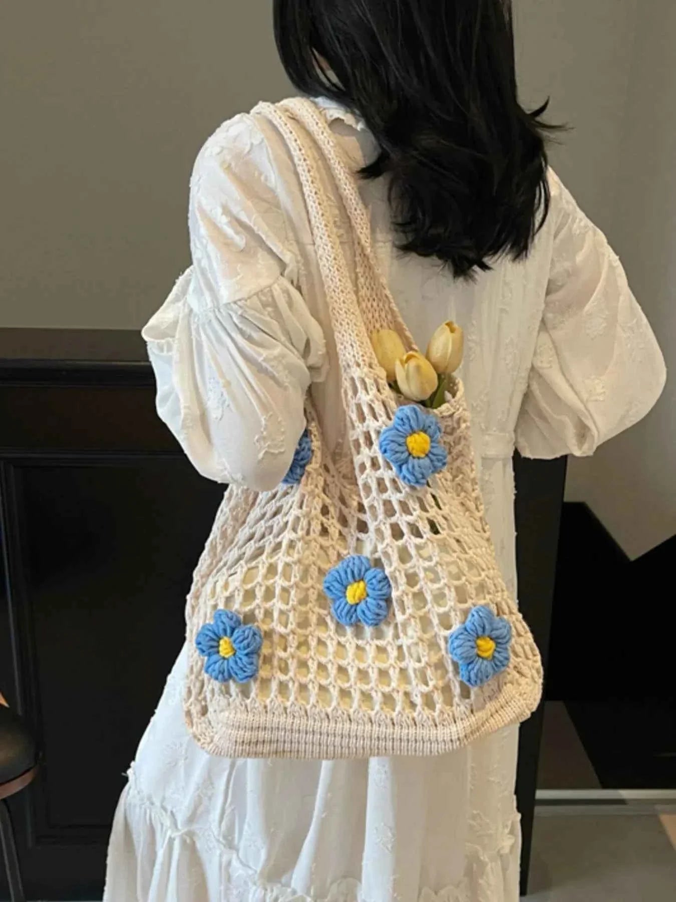 Colorful Floral Crochet Shoulder Bag 6d5b4ca0-d350-477d-9419-f7907c5cf298-Max-Origin