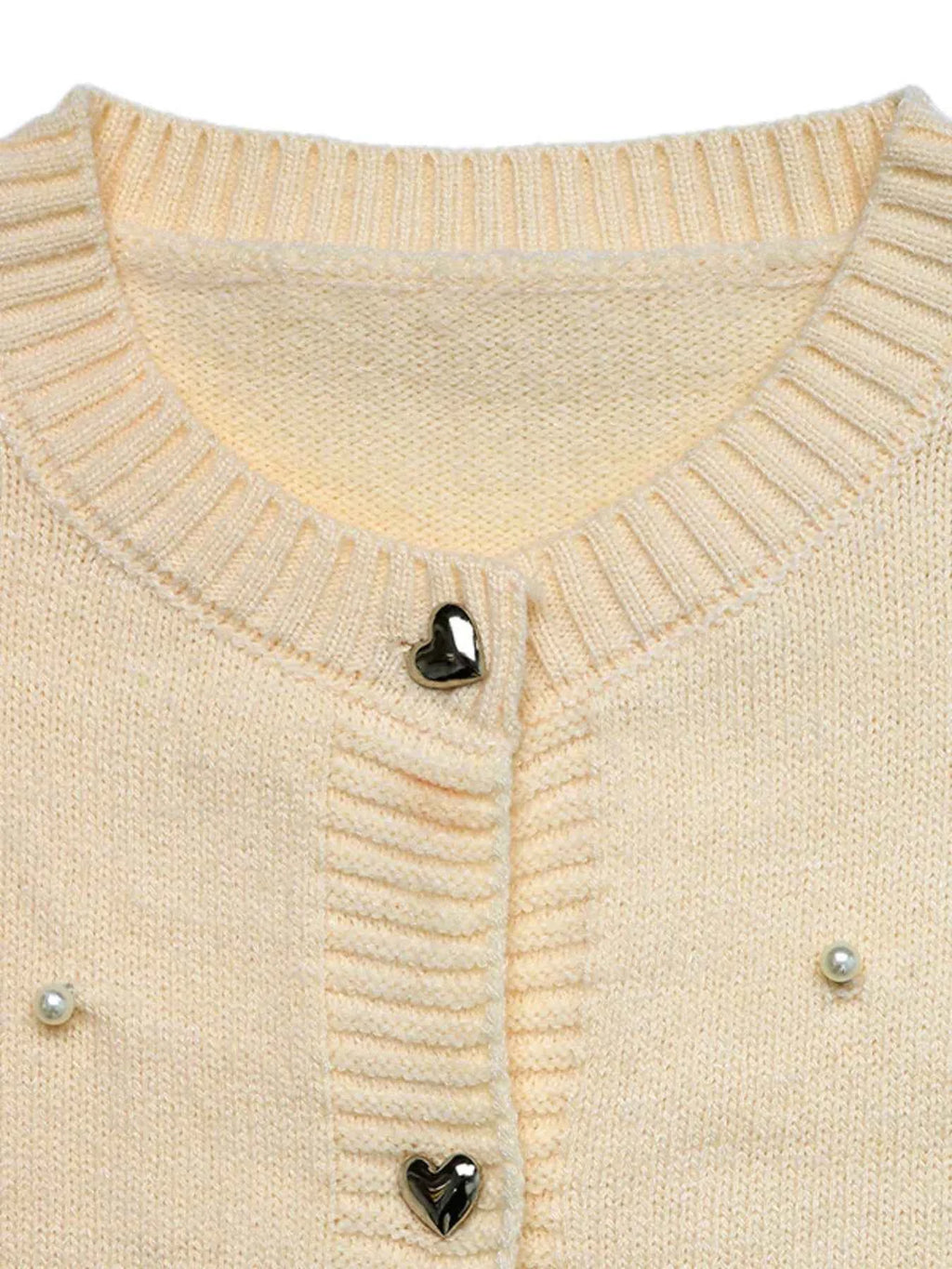 Pearl Embellished Button-Up Cardigan 6d627ec8cbd3472693d2d20cafca008a-Max-Origin