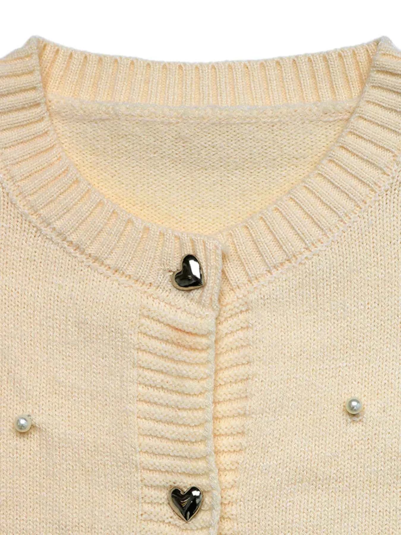Pearl Embellished Button-Up Cardigan 6d627ec8cbd3472693d2d20cafca008a-Max-Origin