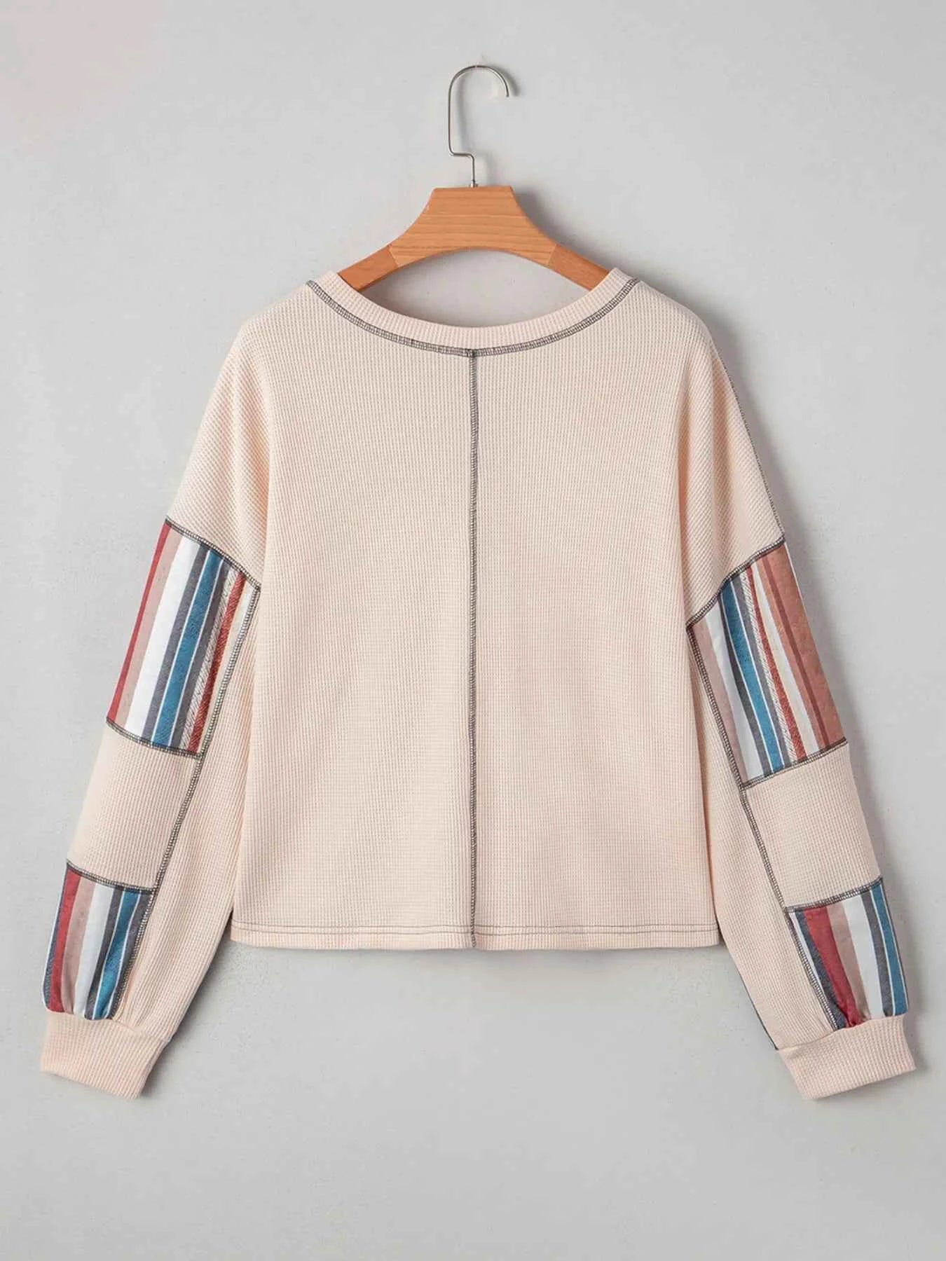 Color Block Striped Long Sleeve Top 6d9956e7-bcf2-4960-8c67-b3b55da84c7c-Max-Origin