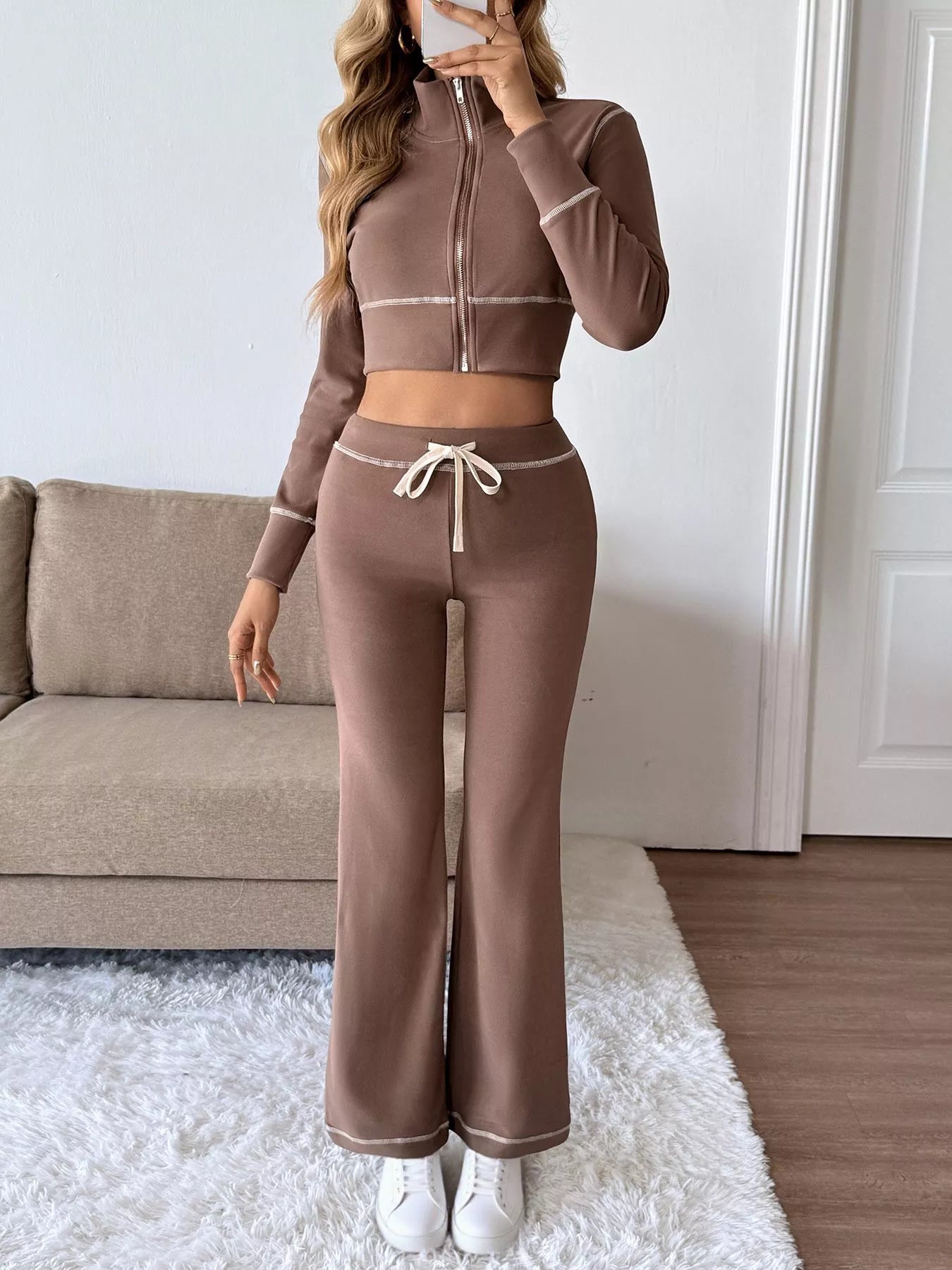 Zip Up Long Sleeve Top and Pants Set 6db9bfda-fb8d-46ae-8de1-d610e14341ea-Max-Origin