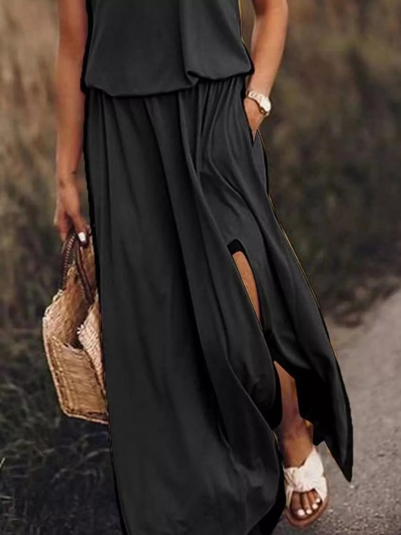 Full Size Round Neck Sleeveless Slit Maxi Dress Plus Size 6dc331b8-ed59-44a2-b868-fe58ce8eb9b2-Max-Origin